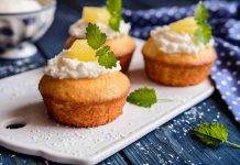 Muffin yogurt e ananas FOTO ricettasprint