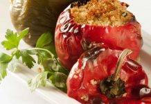 Peperoni ripieni vegetariani | niente carne ma un sapore perfetto