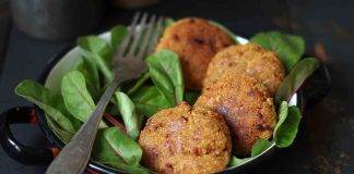 Polpette di cous cous e crema di zucchine