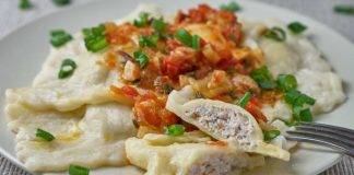 Ravioli di patate e baccalà pomodori confit cipollotto - ricettasprint