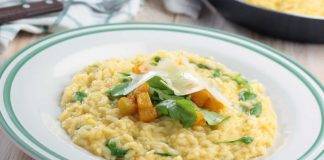 Risotto al melone e rucola con Parmigiano - ricettasprint