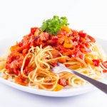 Spaghetti ai peperoni e prezzemolo - ricettasprint