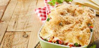 Teglia di verdure al forno gratinate FOTO ricettasprint