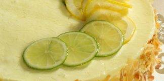 Torta di limone con lime - ricettasprint