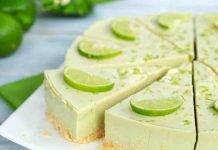 Torta fredda latte e menta