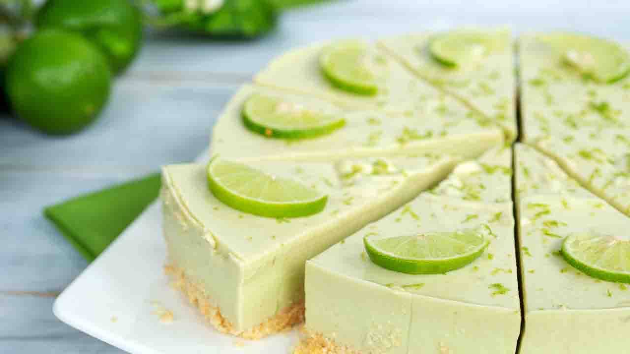 Torta fredda latte e menta