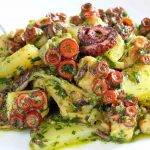 insalata di polpo e patate con pesto al prezzemolo - ricettasprint