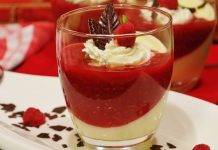 panna cotta con gelatina di lamponi ricettasprint