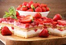 torta paradiso alle fragole - ricettasprint