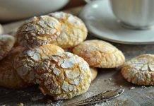 Biscotti al cocco e limone senza uova