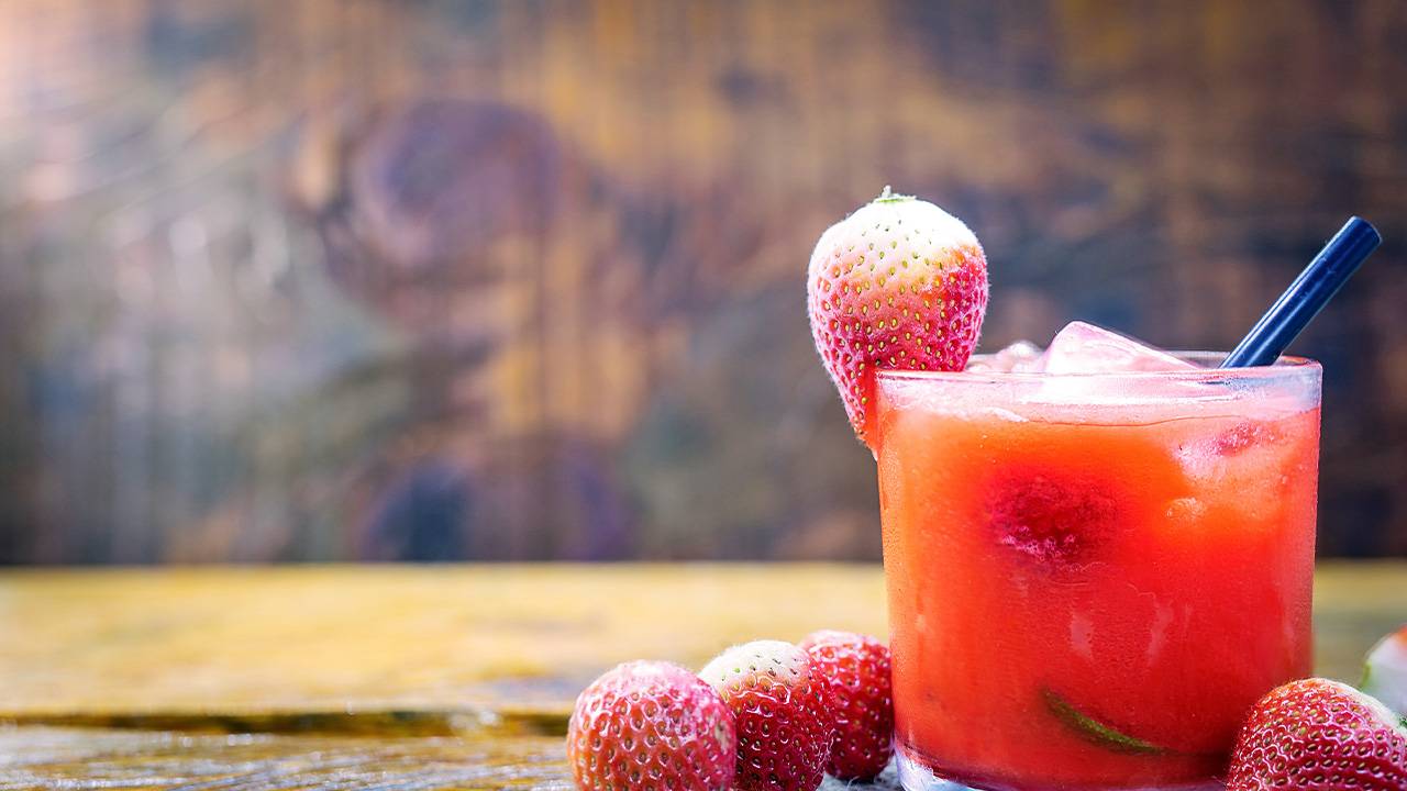 Caipiroska alla fragola