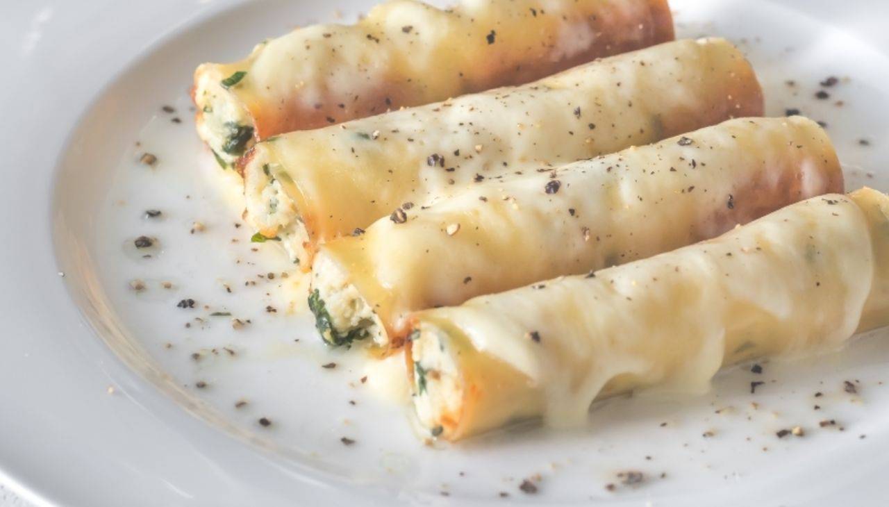 Cannoli baccalà e formaggio - ricettasprint