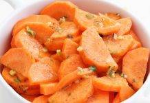 Carote e noci in padella - ricetta sprint