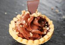 Cestini ganache al cioccolato - ricetta sprint