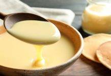 Crema al miele e cannella montata