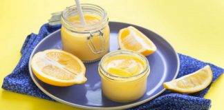 Crema con limone ed acqua