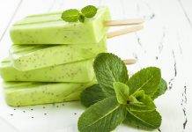 Ghiaccioli latte e menta, freschissimi gelati in men che non si dica Ghiaccioli latte e menta