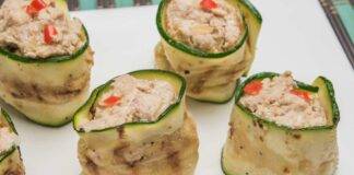 Involtini di zucchine al tonno - ricettasprint