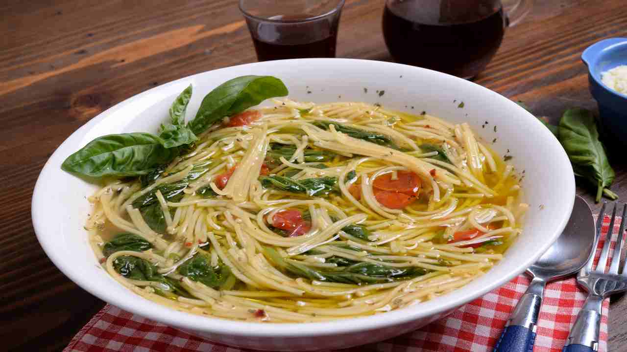 Pasta con i tenerumi