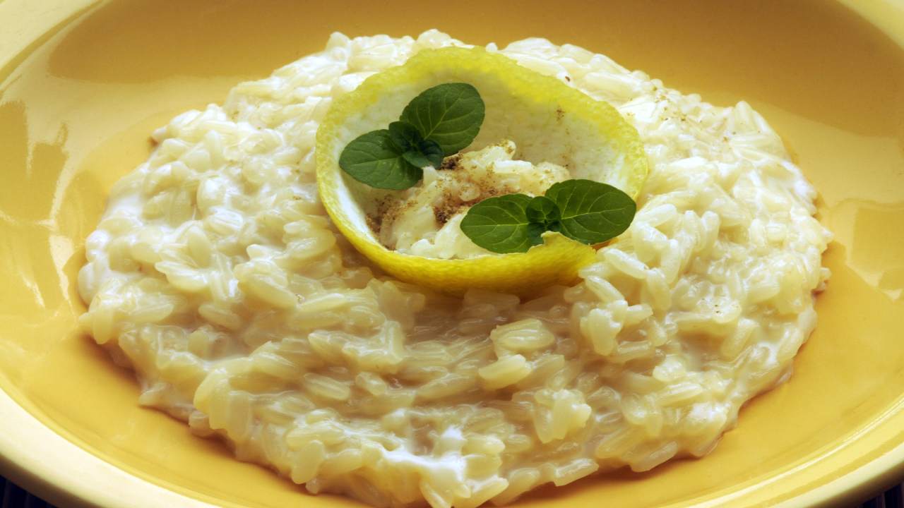 Risotto al limoncello