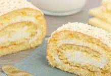 Rotolo crema e panna - ricettasprint