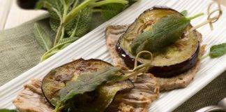 Saltimbocca carne e melanzane - ricettasprint
