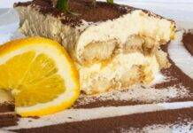 Tiramisù mango e limone | Un dessert squisito e goloso Tiramisù al mango e limone - ricettasprint