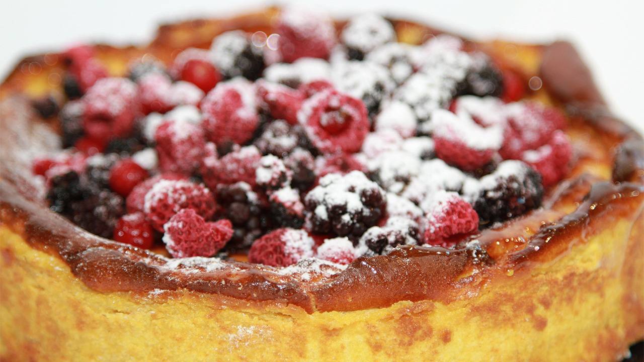 Torta paradiso ai frutti di bosco