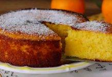 Torta soffice all’arancia cotta nel microonde | pronta in 5 minuti