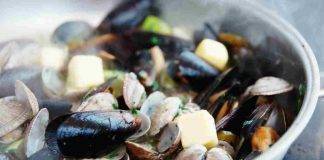 cozze e vongole fresche