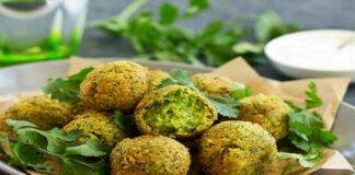 falafel di piselli