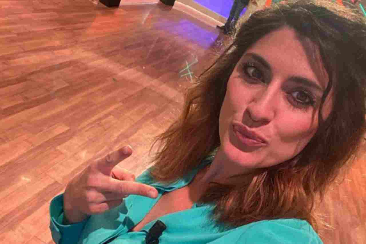 Elisa Isoardi selfie