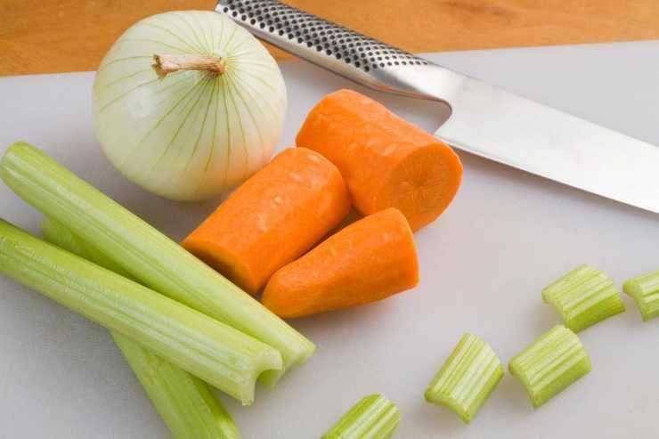 Antipasto verdure e gamberetti FOTO ricettasprint
