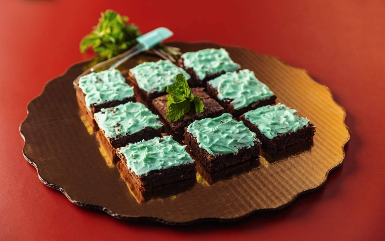 Brownies alla menta FOTO ricettasprint