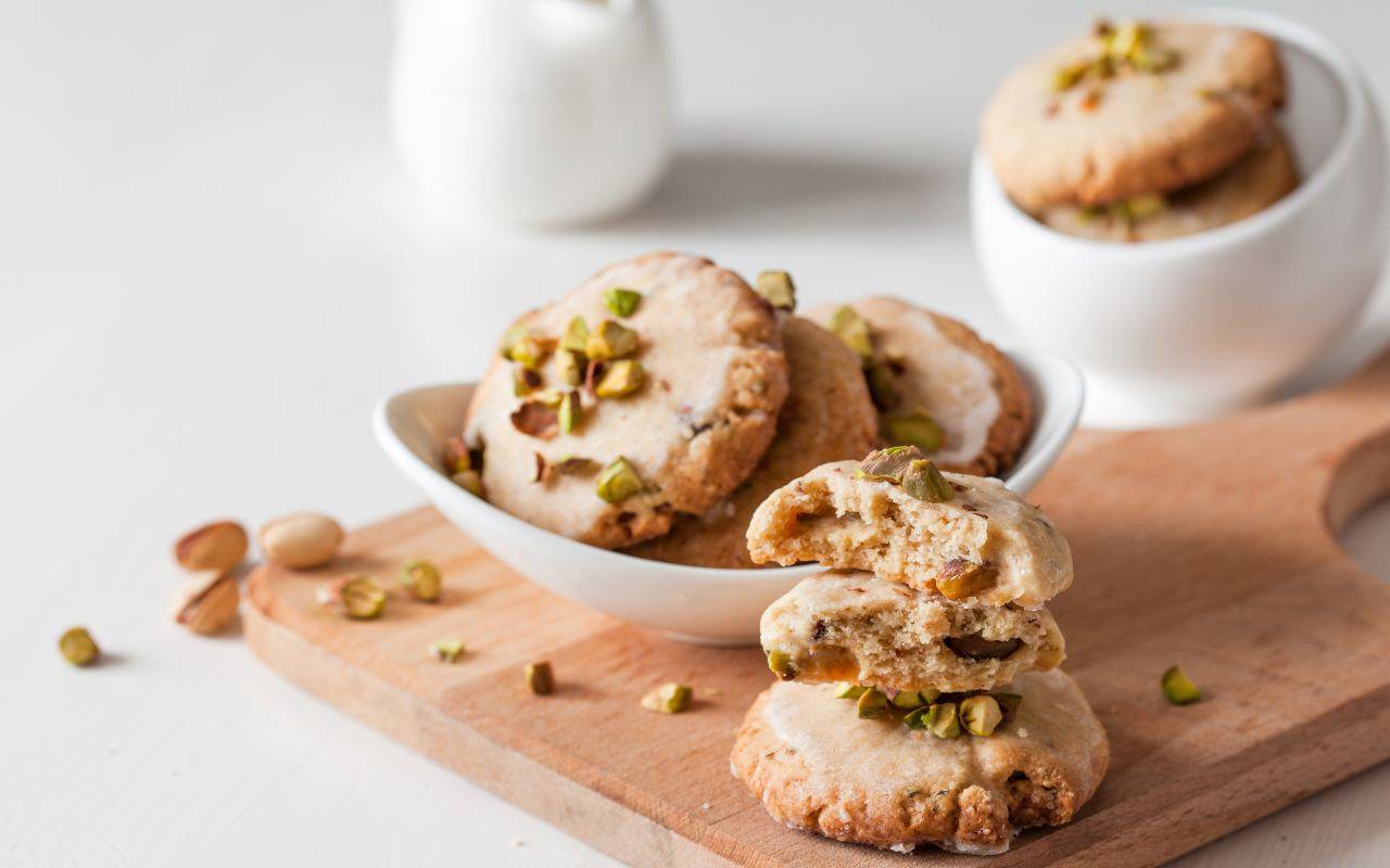 Cookies al pistacchio FOTO ricettasprint