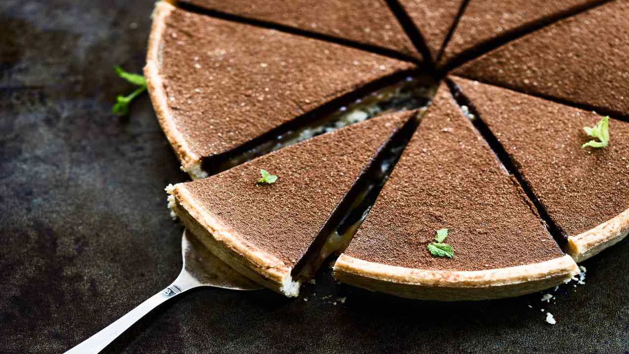 Crostata morbida al cioccolato