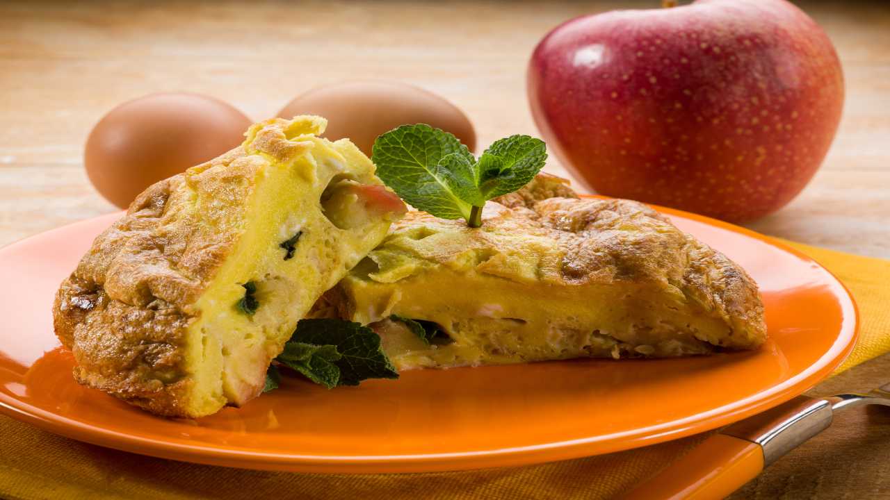 Frittata di mele e cannella