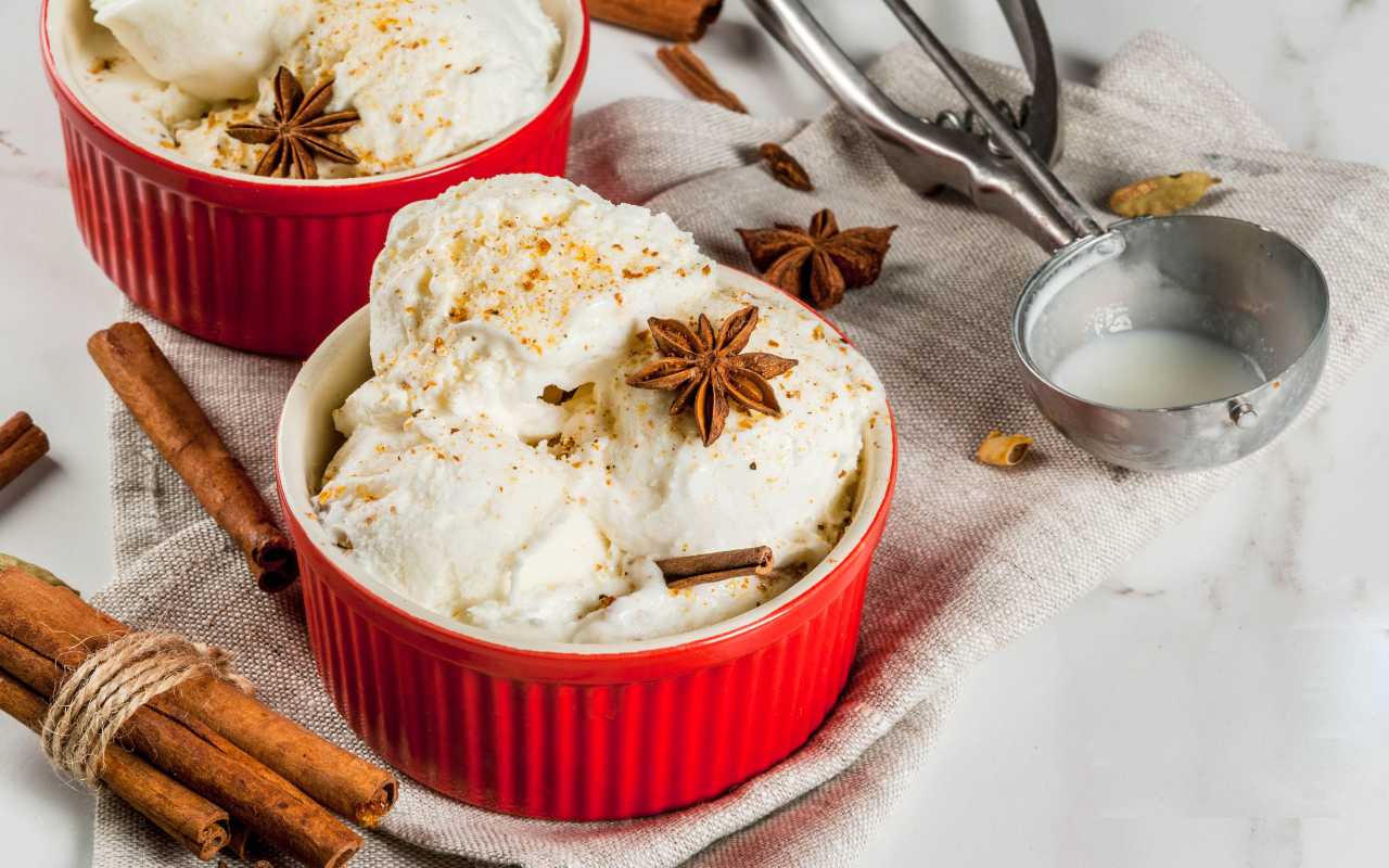 Gelato alla cannella e miele FOTO ricettasprint