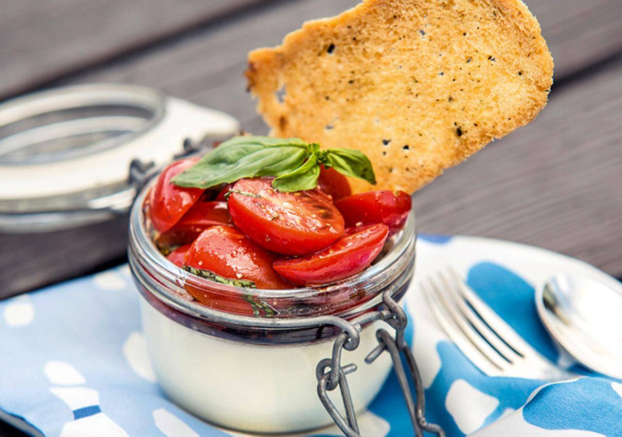 Panna cotta salata al parmigiano FOTO ricettasprint