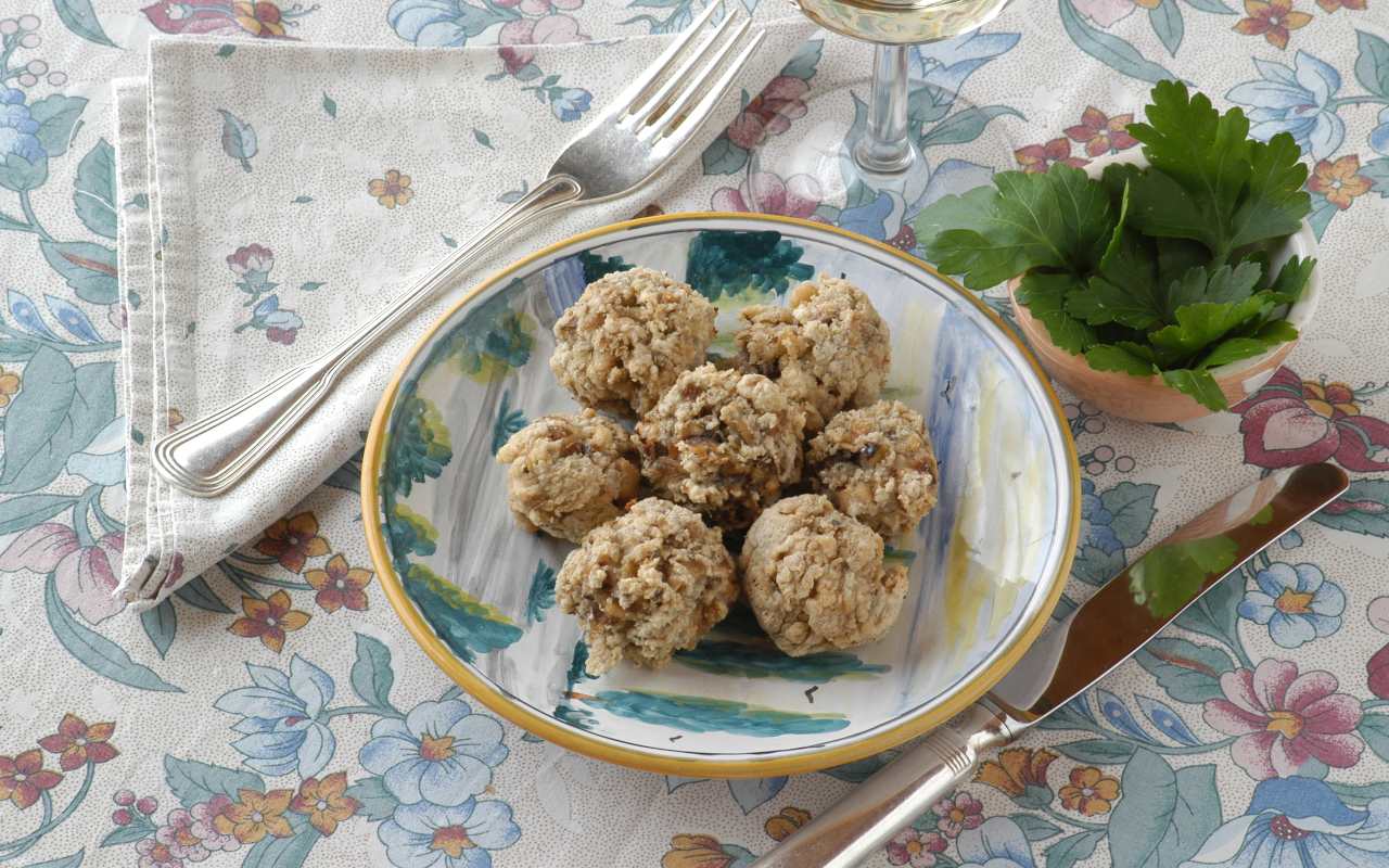 Polpette di acciughe e gamberetti FOTO ricettasprint