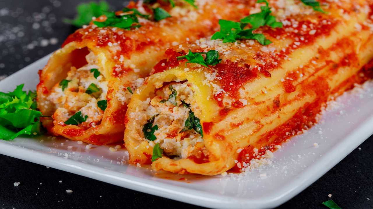 Rigatoni ripieni con cavolfiore