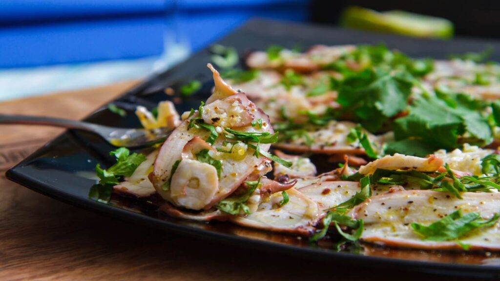 Carpaccio di polpo in bottiglia Ricetta facile e gustosa