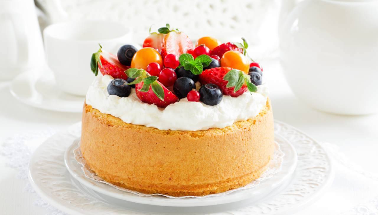 Chiffon cake con alchermes - ricettasprint