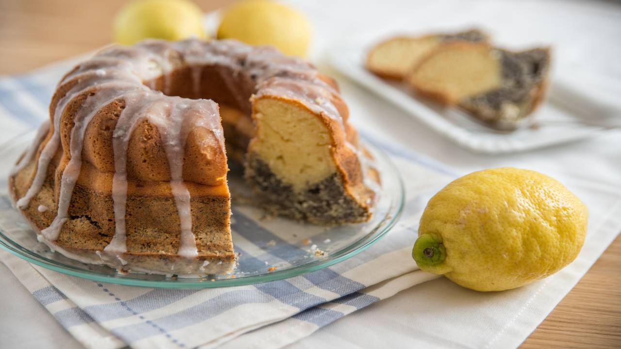 Torta al limone e cacao