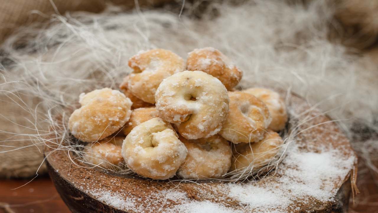 Taralli dolci al vino e zucchero