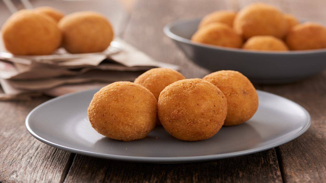 Arancini con melanzane