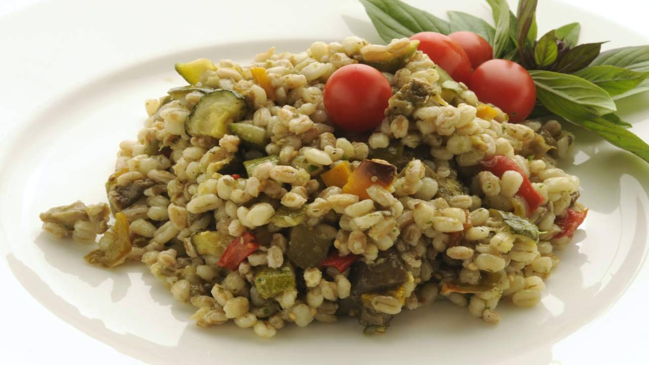 Orzo con verdure