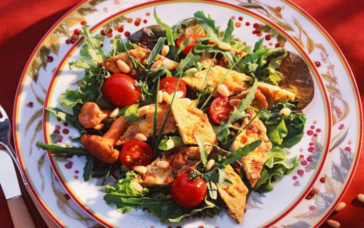 frittata all'insalata FOTO ricettasprint