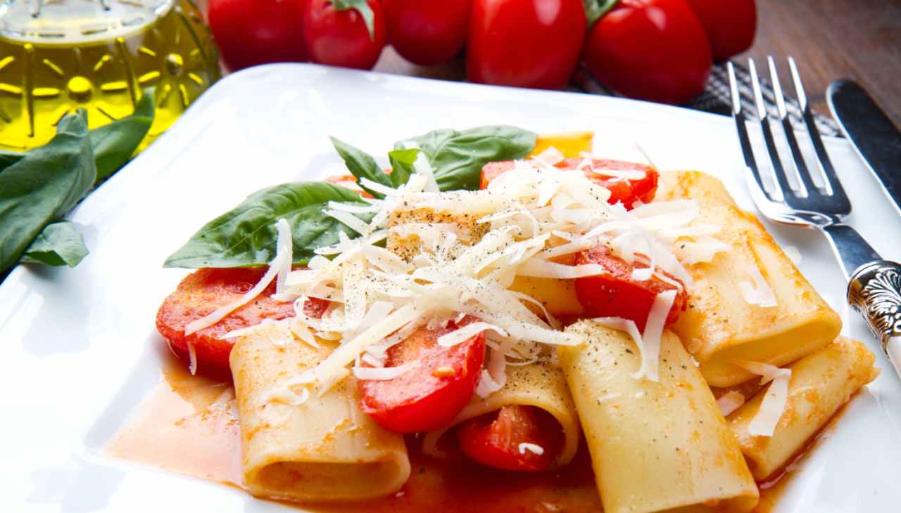 paccheri formaggio