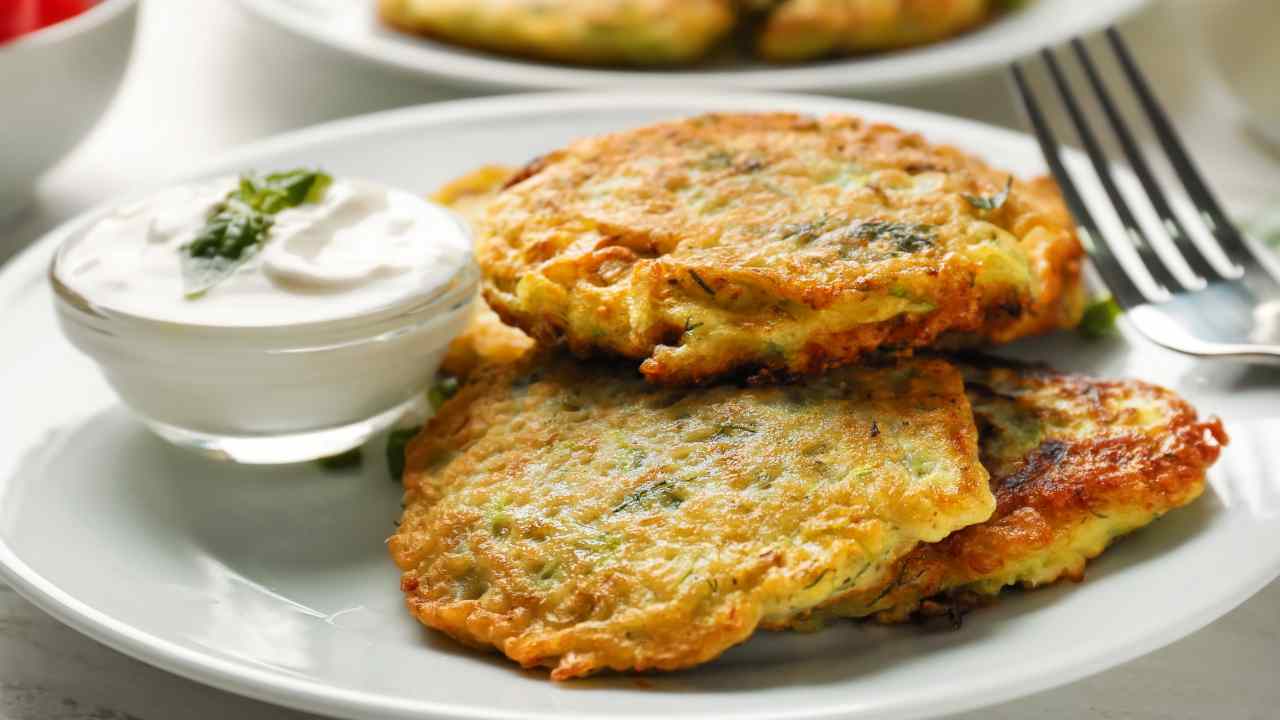 Pancakes di zucchine